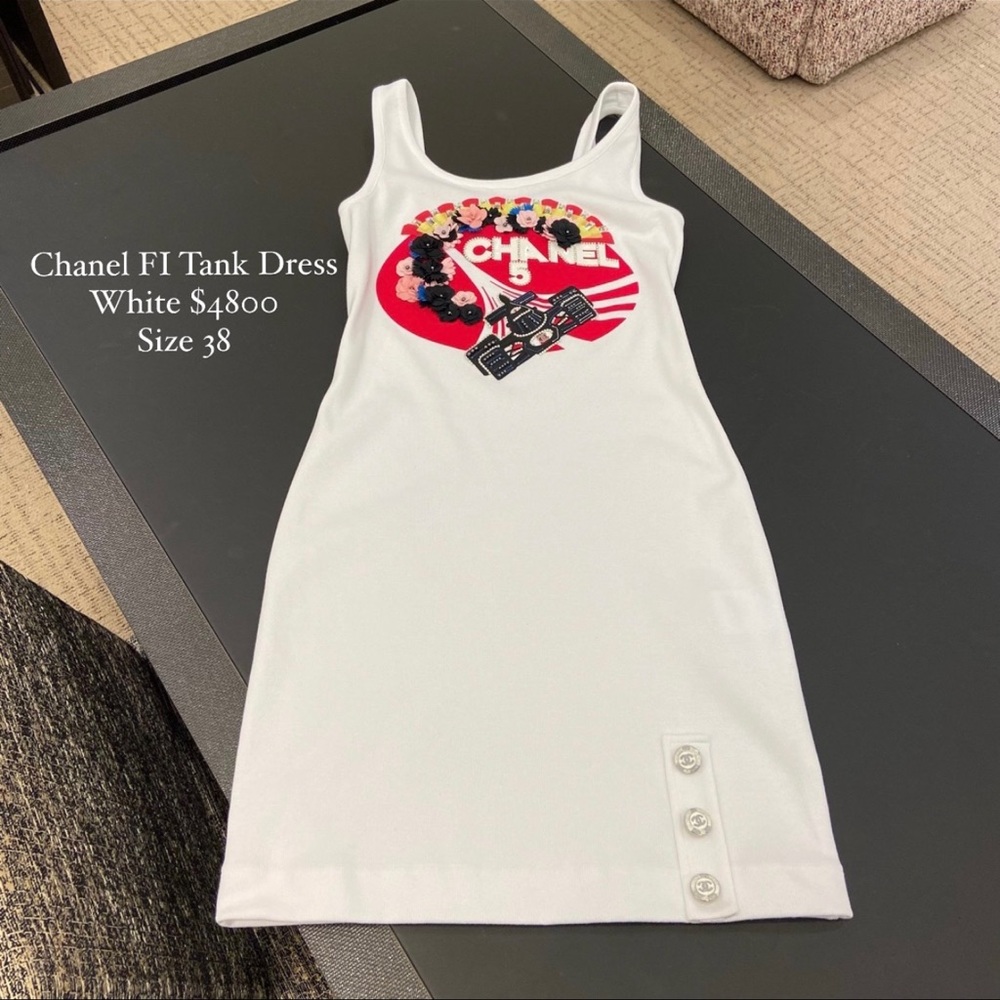 NWOT AUTHENTIC CHANEL CASHMERE DRESS - Picture 8 of 8